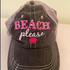 Beach Please Trucker Hat